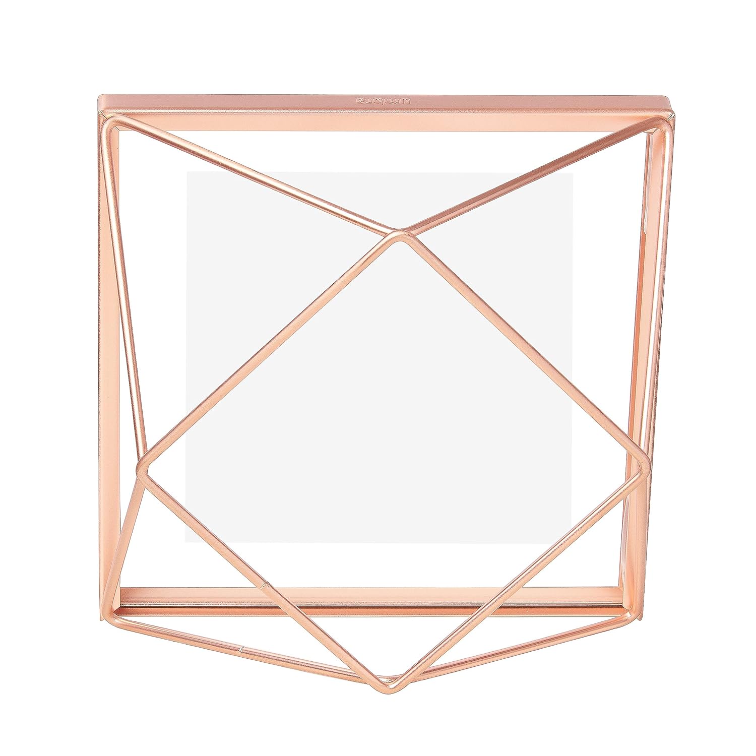 Home & Garden Copper Umbra 313016880 Prisma 8in x 6in Steel Free Standing Picture Frame Frames