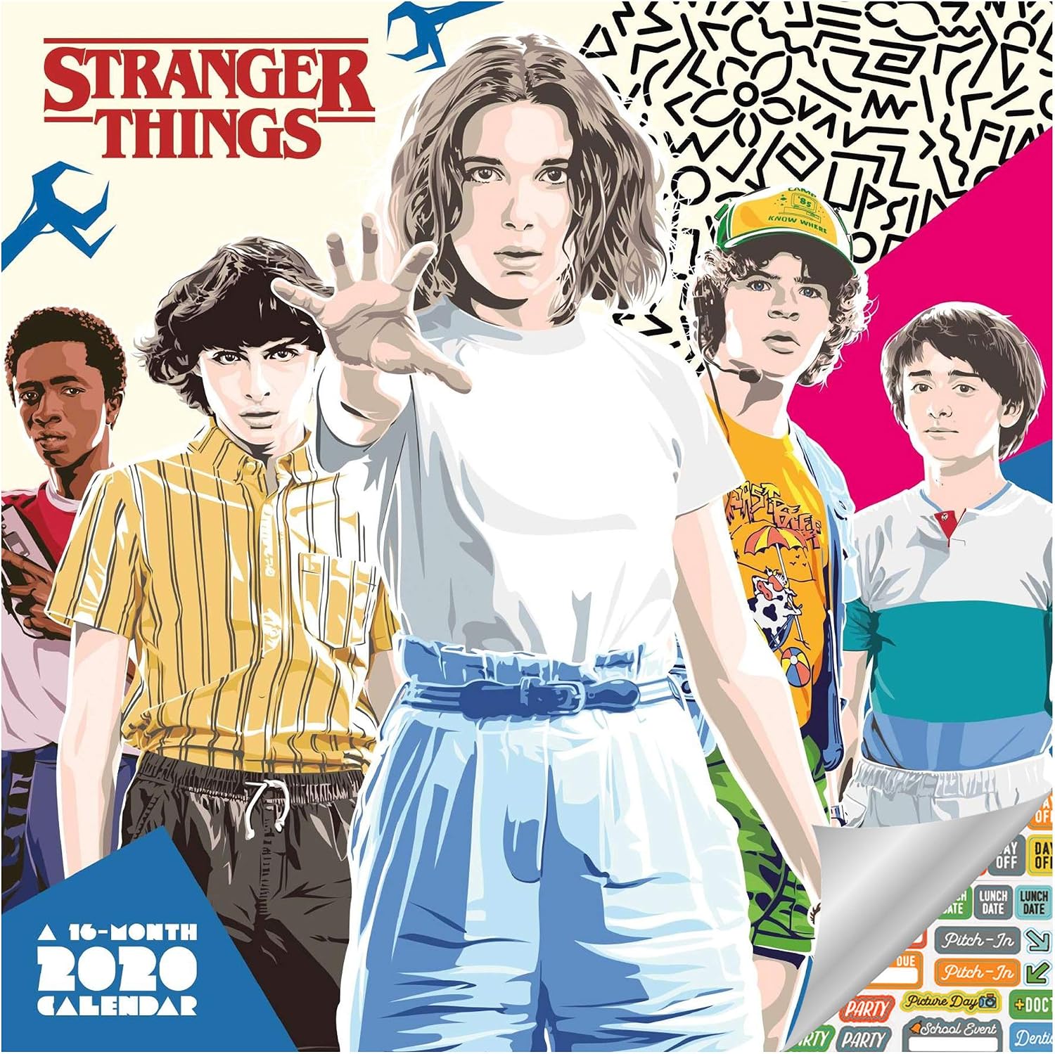 Amazon Stranger Things Calendar 2020 Set Deluxe 2020 Stranger 