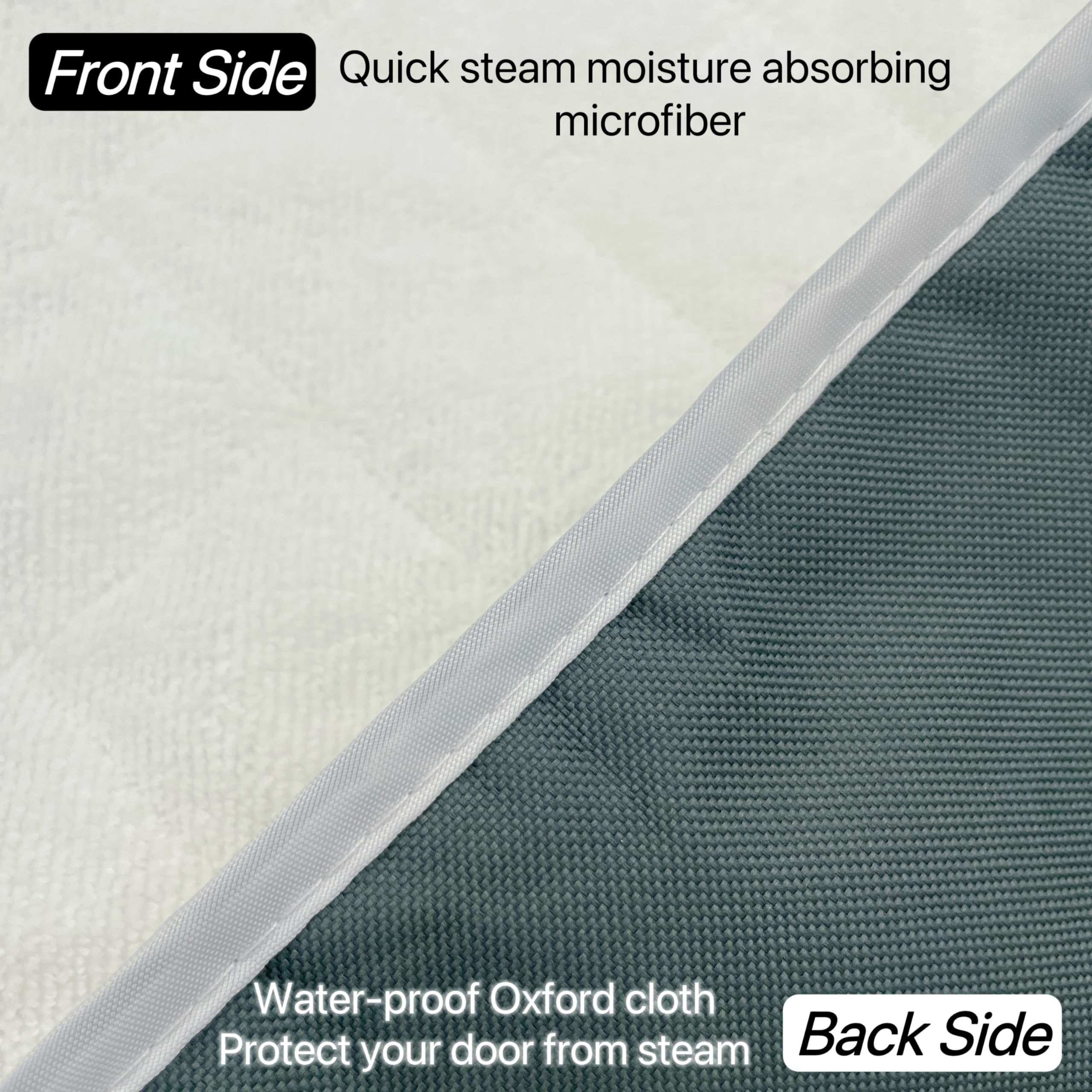 Xchouxer Over The Door Steaming Pad, Vertical Steamer Board for Clothes, for Handheld Steamer