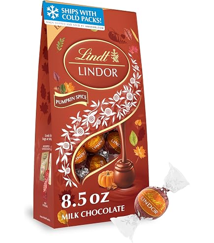 Amazon.com: Lindt LINDOR Limited Edition Maple Milk Chocolate