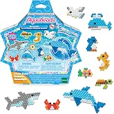 Aquabeads - Ocean Life - Ocean Bead Refill Set | Restock with sea creature beads &amp; templates - craft sharks, fish &amp; friends for under-the-sea screen-free sessions, Ages 4+