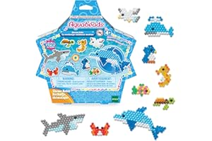 Aquabeads Arts & Crafts Ocean Life Theme Refill with Beads and Templates