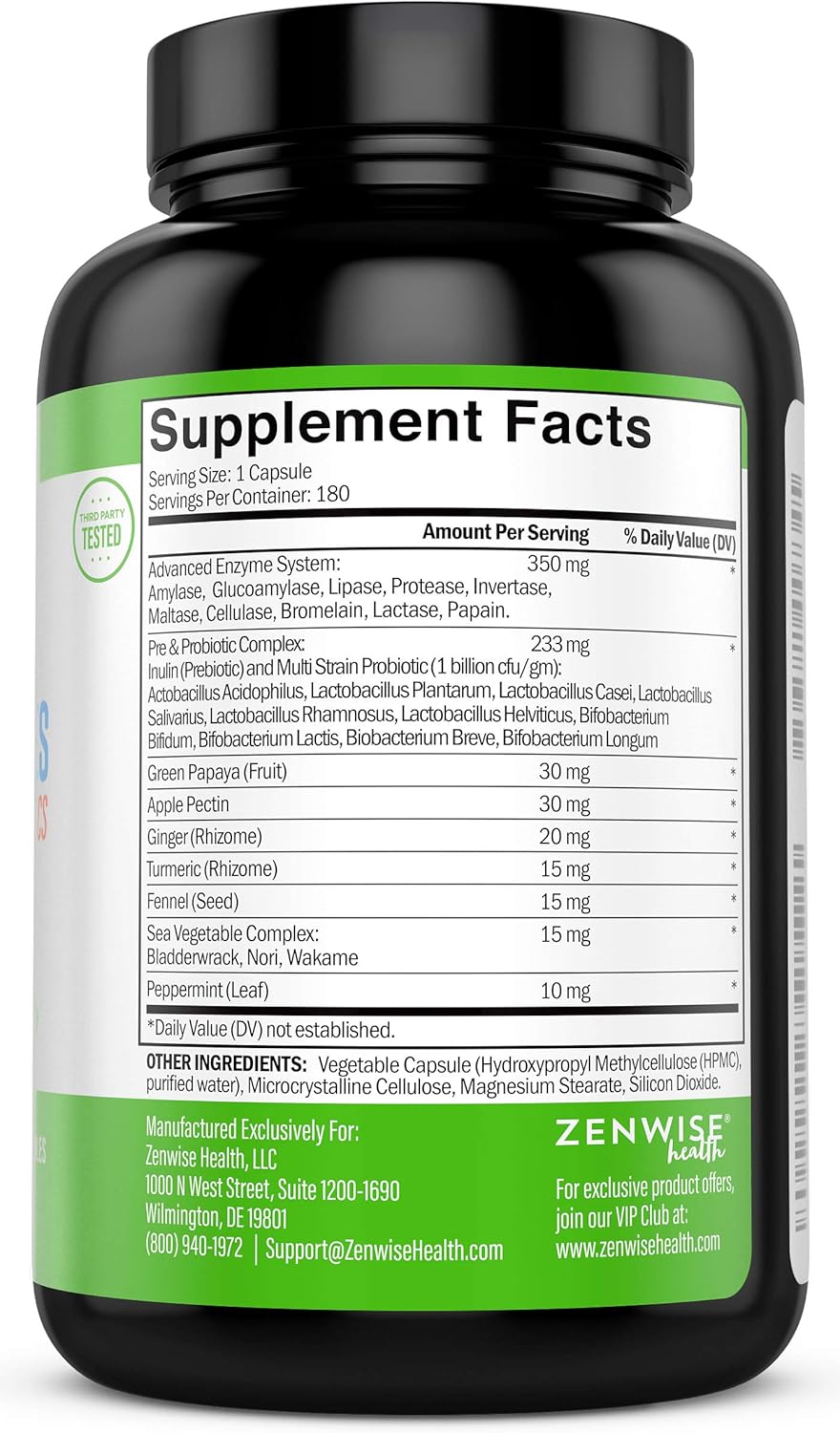 prebiotic probiotic enzyme