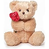 Bearington Remington Teddy Bear- 9.5" Soft and Cuddly Valentines Day Stuffed Animals - Adorable Bear Stuffed Animal Plush Gift