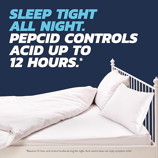 PEPCID AC MAXIMUM STRENGTH, 20 MG FAMOTIDINE FOR HEARTBURN PREVENTION & RELIEF, 25 CT