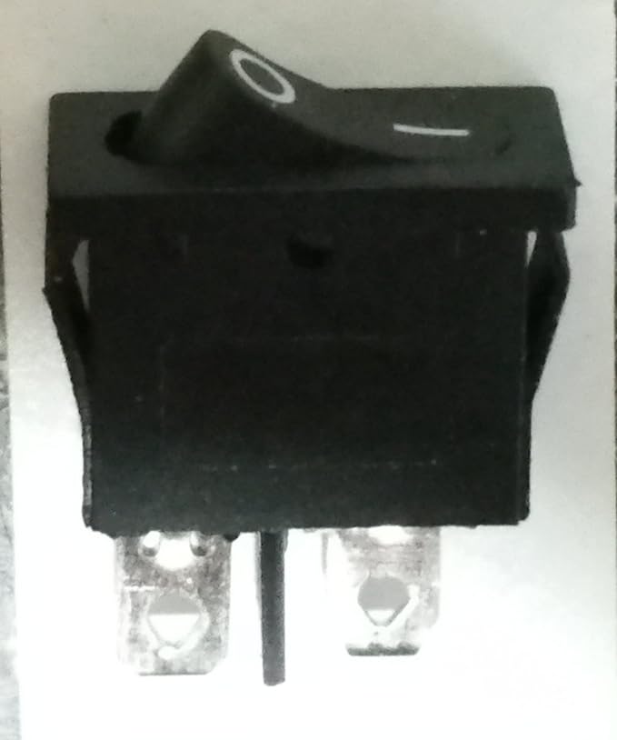 KCD1101 6A 250VAC 10A/125V AC 2 pin Rocker Switch, Rocker Switches