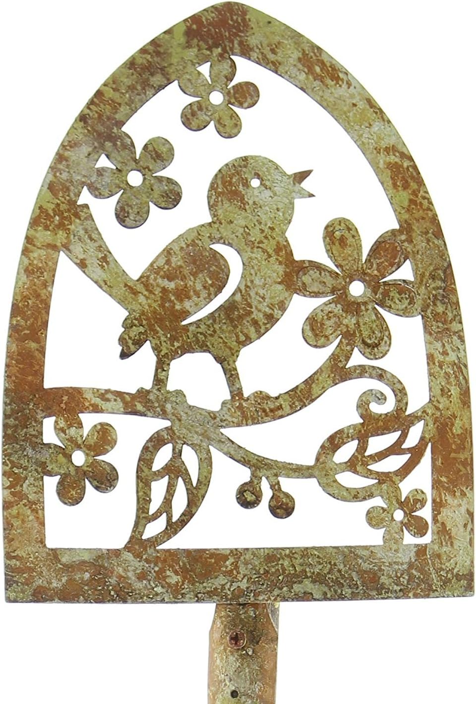 Garten Deko Metall Stecker Gartenschaufel Schaufel Rost 2er Set