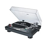 Buying Guide: Awesome Turntables For The Money (2022) 2 Audio Technica AT-LP120BK-USB Direct-Drive Professional Turntable