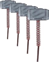 Rubies Official Marvel Avengers Thor Hammer Childs Role Play Toy Pack of 4 view 1