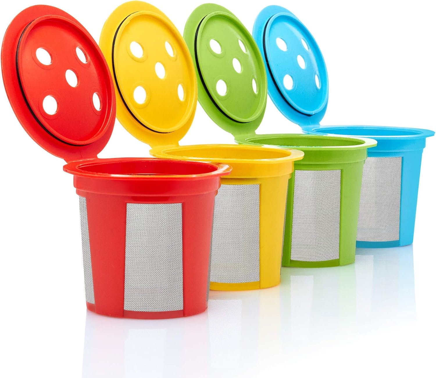 4 Reusable K Cups for Keurig K Supreme and Keurig K Supreme Plus Coffee