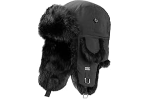 B-52 Aviator Hat with Real Rabbit Fur