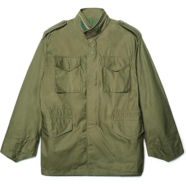 ALPHA INDUSTRIES mens Tall Size M-65 Thigh Length Zip Field
