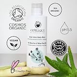 Odylique Aloe Vera Body Wash 200ml Unscented Vegan Organic Natural Sulphate Free view 4