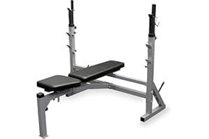 Valor Fitness Adjustable Weight Bench – Heavy-Duty Home Gym Bench with 4 Back Pad and 5 Seat Positions for Incline Decline Strength Training and Dumbbell Workouts – 400 lb Capacity