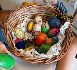 EFO Wooden Eggs 10pcs Beechwood Paintable Eggs for Crafts Easter Decor view 6