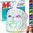 Red Light Therapy for Face, Led Contour Face Mask Light Therapy, 7+1 Color Near-infrared 850 Led Light Mask Portable and Rechargeable, Red Light Therapy At Home and Wireless Led Face Mask[BMask Pro]