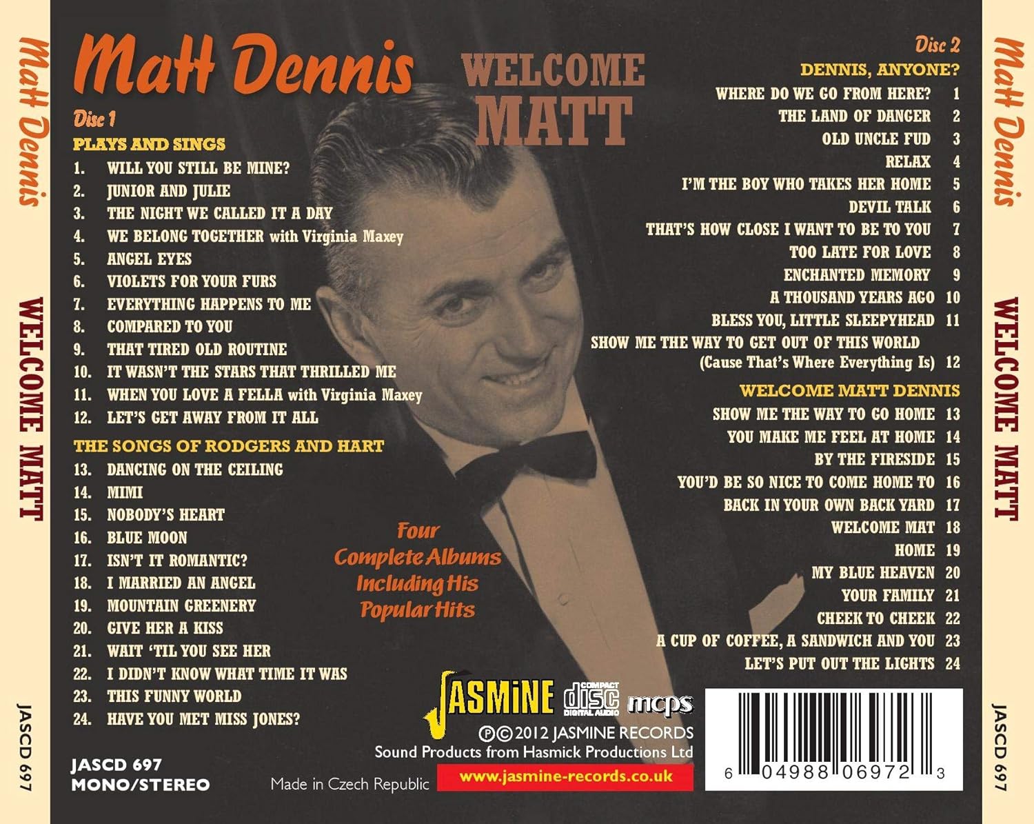 Welcome Matt Matt Dennis Amazon De Musik