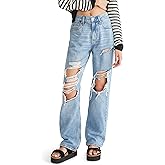 Aeropostale Womens Aeropostale Womens Juniors High Rise Loose Fit Jean
