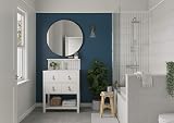 Dulux Simply Refresh Indigo Matt Emulsion Paint 1.25L One Coat Coverage view 9