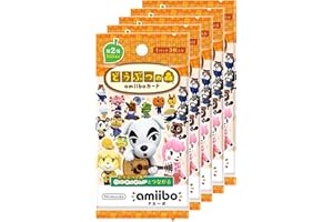 NINTENDO Animal Crossing Amiibo Card 2nd (5 Packs)