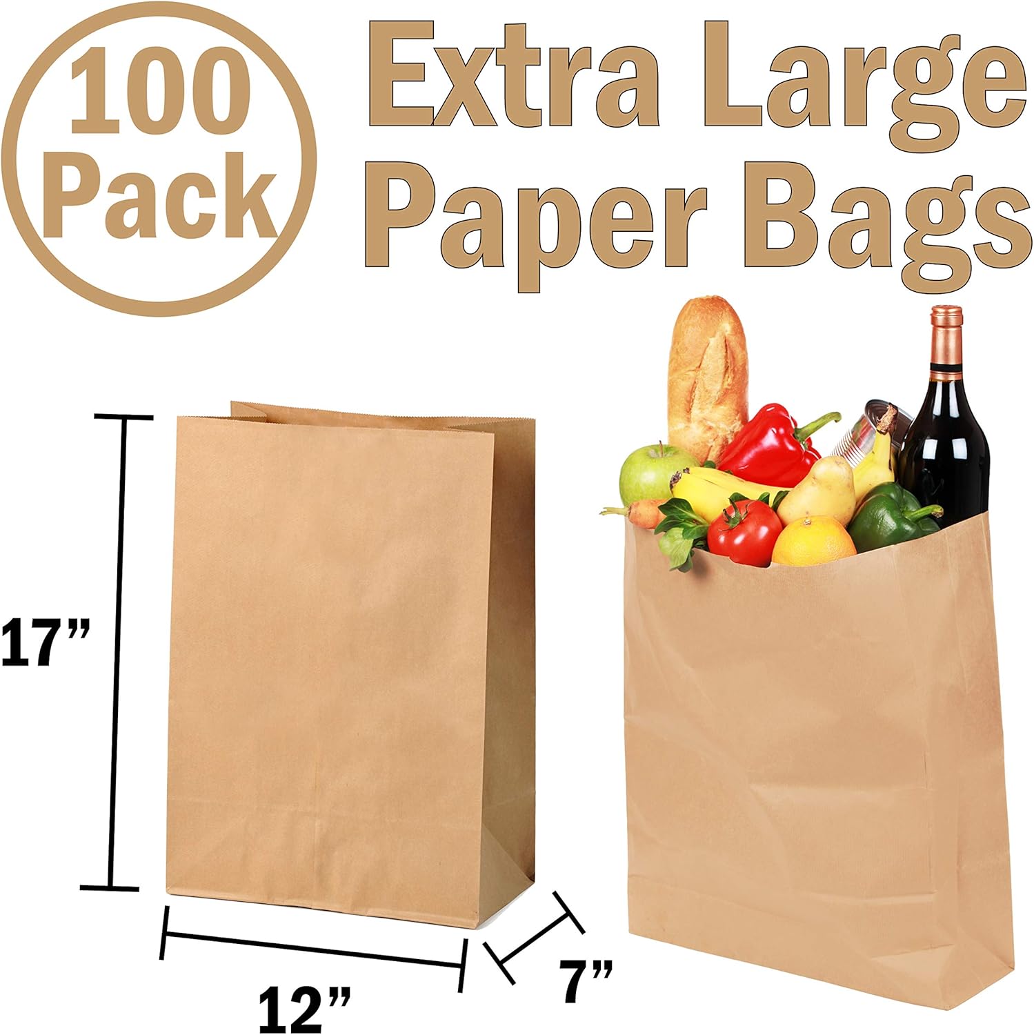 paper grocery bags for sale