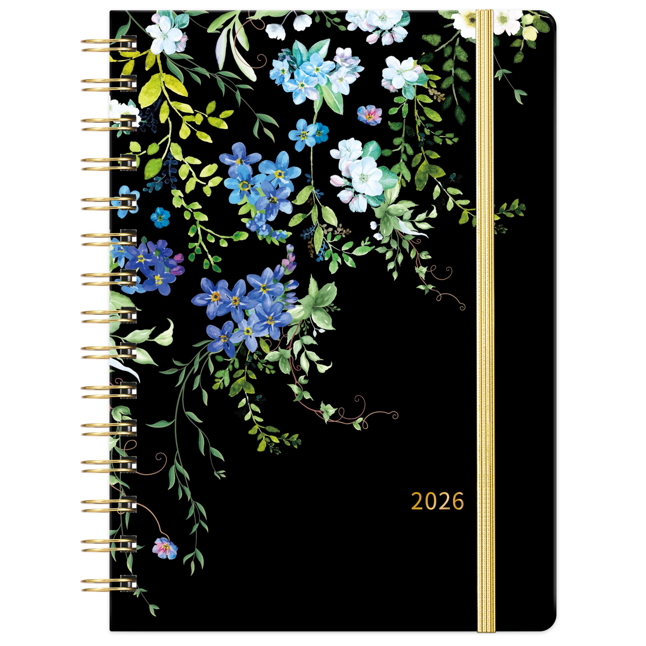 Photo 1 of 2026 Planner - Weekly & Monthly Planner/Calendar 2026, JAN. 2026 - DEC.2026, 6.4" x 8.5", with Tabs, Sturdy Cover, Premium Paper, Back Pocket, Strong Twin-wire Binding