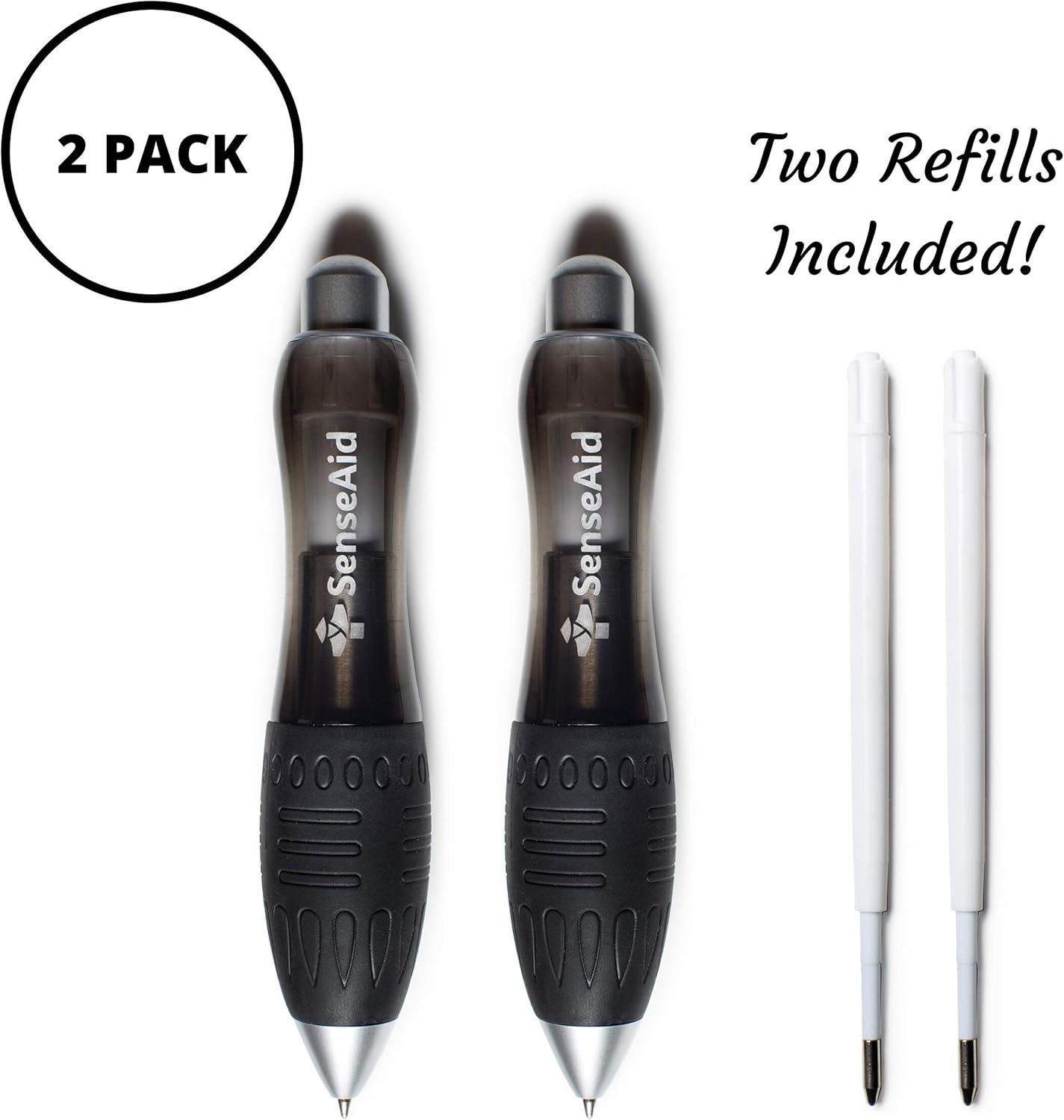 Fat Heavy Weighted Pens Set of Two Super Big Pens