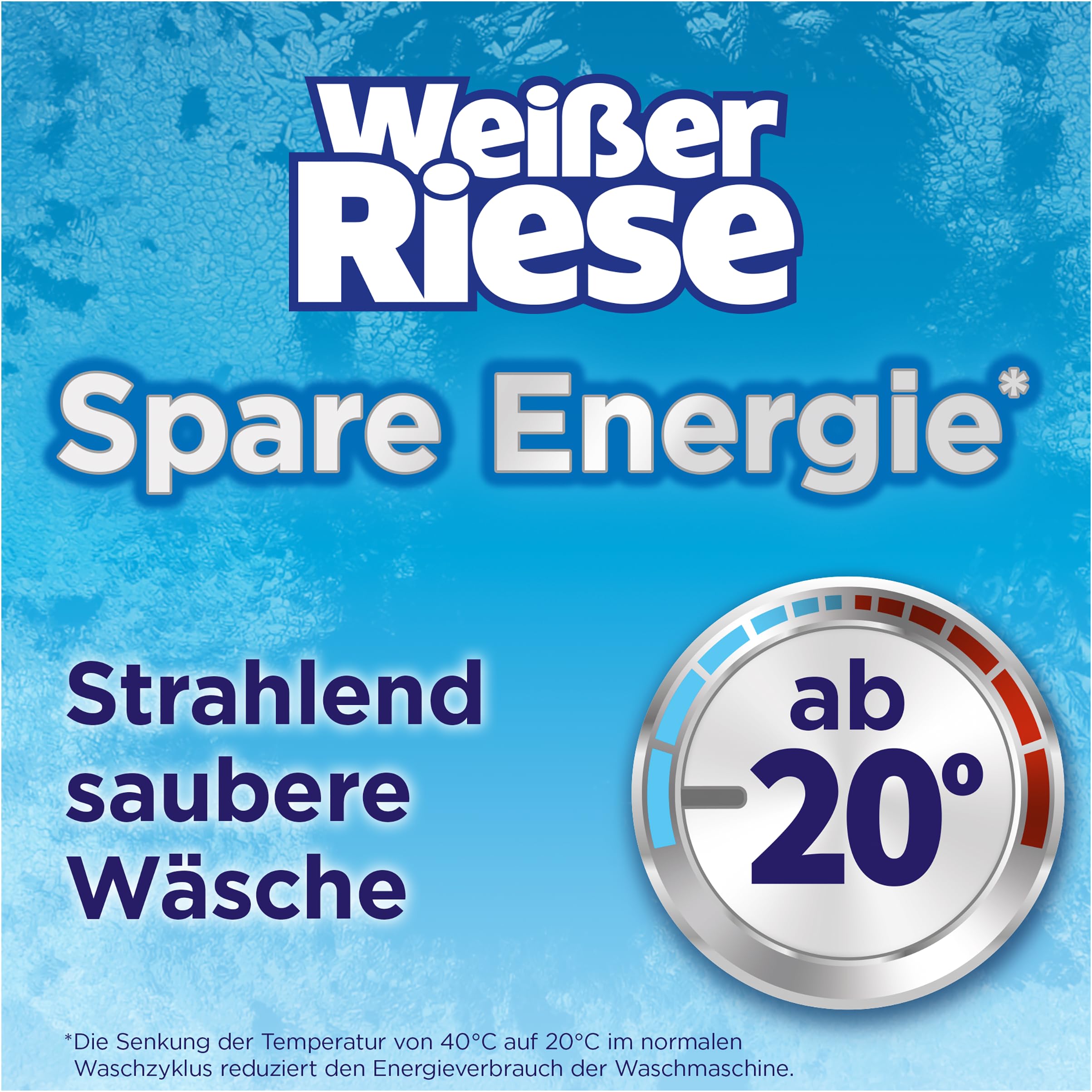 Weißer Riese Color Gel (100 Waschladungen), riesig ergiebiges Color Waschmittel mit riesiger Waschkraft ab 20 °C sorgt für strahlend saubere Wäsche, 100% recycelbar 4
