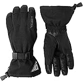 Hestra Unisex Powder Gauntlet Glove, Leather Windproof Insulated Glove for Alpine Ski, Everyday Winter Wear for Men & Women
