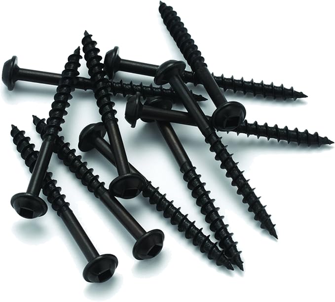 8 x 11/2 HighPoint Round Washer Head Woodworking Screws