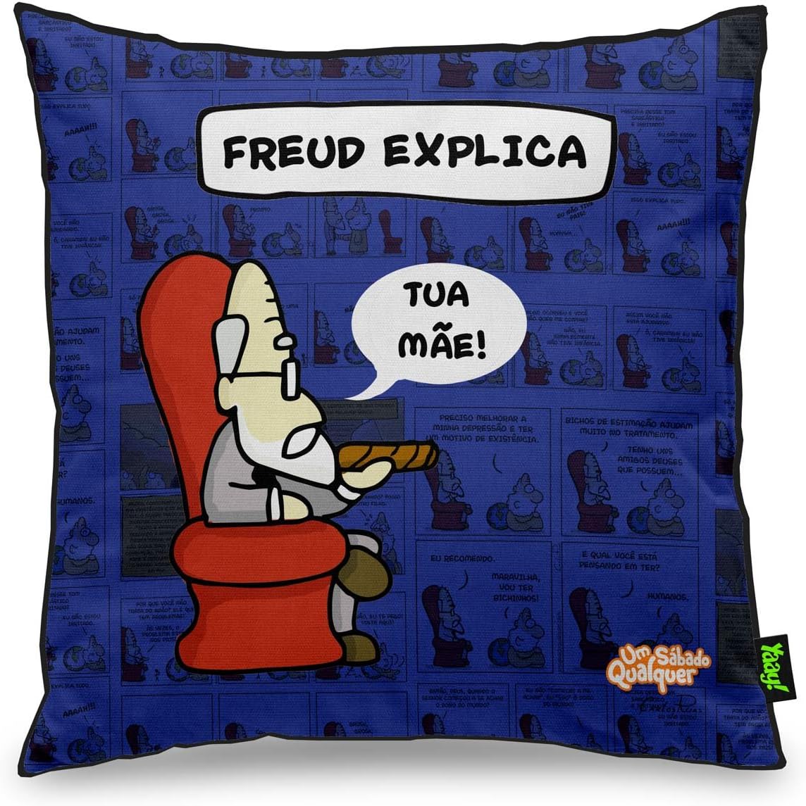 Almofada USQ Profissões Freud Explica