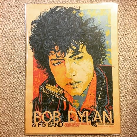 Amazon ミニポスター ボブディラン His Band イラスト アニメ 萌えグッズ 通販