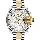 Diesel Men's Mega Chief Chronograph Two-Tone Stainless Steel Watch (Model: DZ4701)