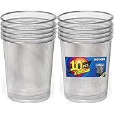 SHSYCER Silver Mesh Trash Cans,10-Pack 6 Gal Mesh Office Trash Can,Open Metal Wire Wastebaskets, Waste Basket Trash Can for Near Desk, Small Garbage Can,Recycling Garbage Container Bin for Office&Home