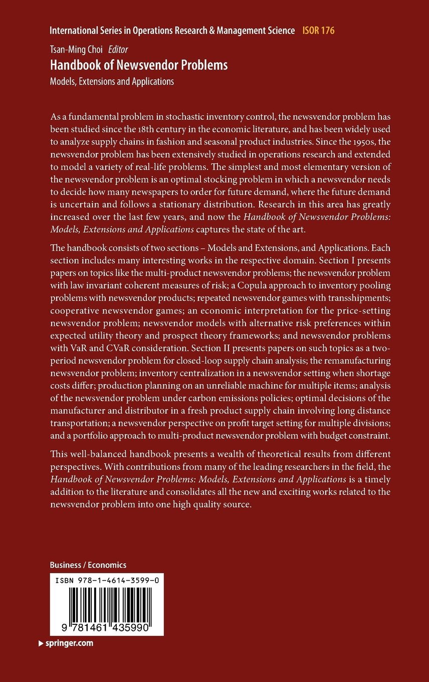 Limitations of newsvendor model image