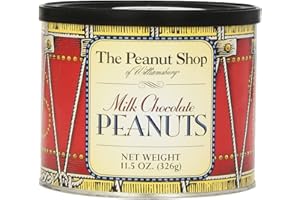 The Peanut Shop of Williamsburg Chocolate Covered Peanuts, 11.5 Ounce