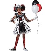 Creepy Clown Girls Costume
