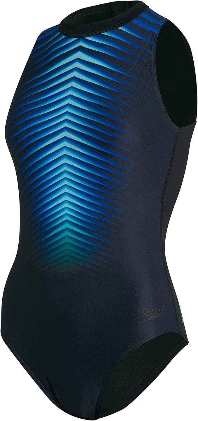Speedo Damen Digital Placement Hydrasuit One Piece Swimsuit Amazon.de