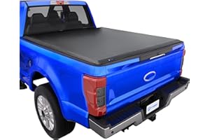 Tyger Auto T1 Soft Roll-up Truck Bed Tonneau Cover Compatible with 2017-2025 Ford F-250 F-350 Super Duty | 6.75' (82") Bed | TG-BC1F9127