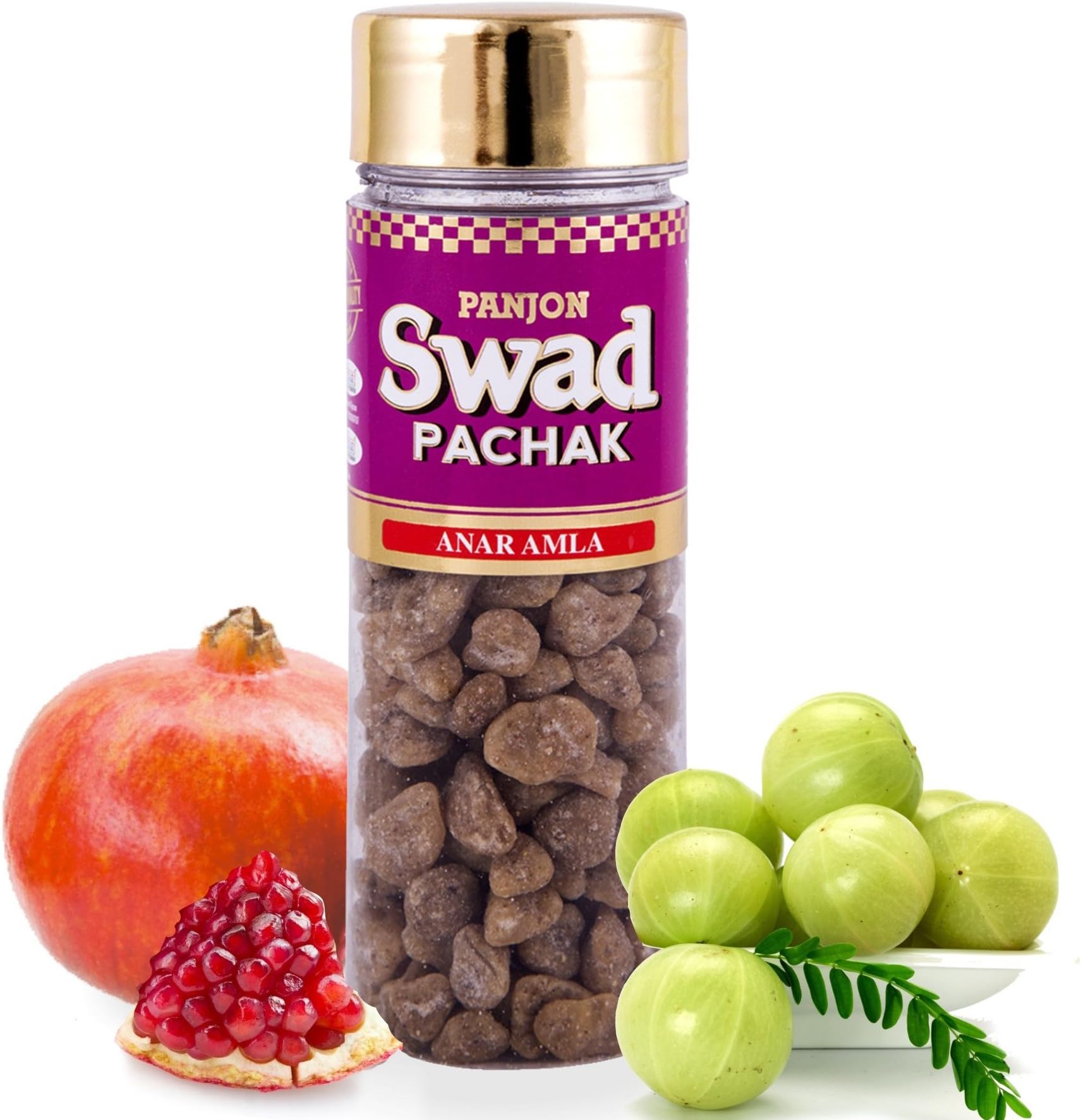 Panjon Swad Digestive Candy, Anar Amla, 110g