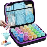 ARTDOT 30 Slots Diamond Painting Storage Box Kit 71Pcs Accessories Set view 1