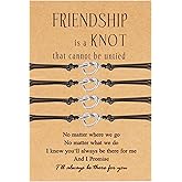 choice of all Friendship Bracelets Matching Heart Bracelets for Best Friend Handmade Braided Rope Bracelet Friendship Gifts for Women Birthday Valentines Day Jewelry Gifts