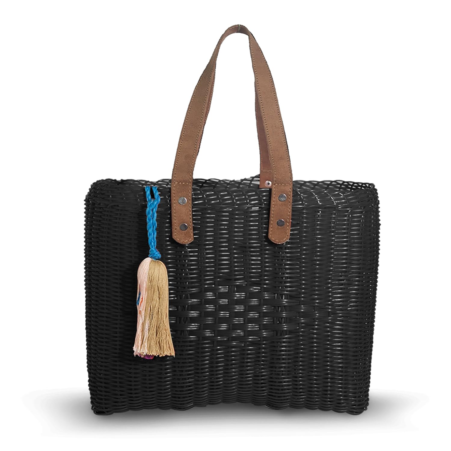 人気no 1 本体 Trejoの特別のギフト ハンドメイドプラスチックgrocery Guatemalan 編みトートバッグ ハンドバッグ ギフトバッグの女性 ギフトfor Mom 祖母 友人 叔母 ボス 妻 妹の法 ブラックdesing B076n73l5j Www Gcc Ccpf Com