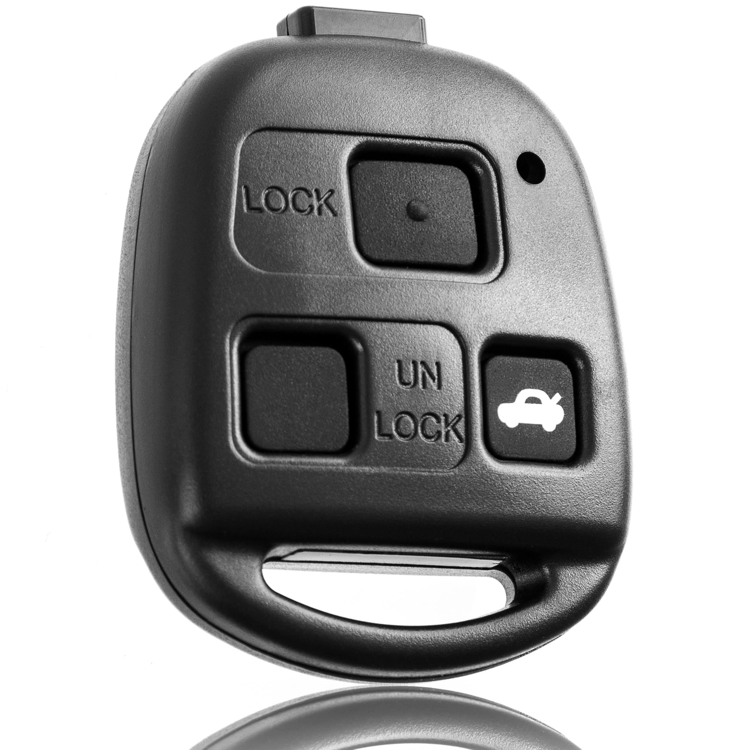 FINTERRY Pilot Remote Control Case Fob Cover Flip Folding Car Key Replacement Compatible with Toyota Auris Avensis Corolla RAV4 Tundra Yaris Avalon Hilux Land Cruiser Prius Sienna Verso 3 Buttons