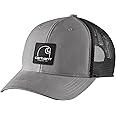 Carhartt Men's Canvas Mesh-Back C Patch Cap
