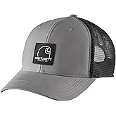 Carhartt Men's Canvas Mesh-Back C Patch Cap