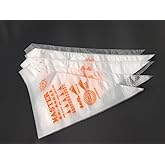 Pastry Bag - 100 Pieces - KOOTIPS Disposable Cake/Cupcake Decorating Piping Icing Bags Set - 14 12 10 Inch Easy to Grip (M (1