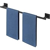 Mooche Towel Bar for Bathroom, 24.1 Inch Towel Rack Wall Mounted, SUS304 Stainless Steel Heavy Duty Towel Holder for Bathroom Laundry Room Hotel Modern Home Decor