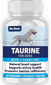 taurine side effects in dogs