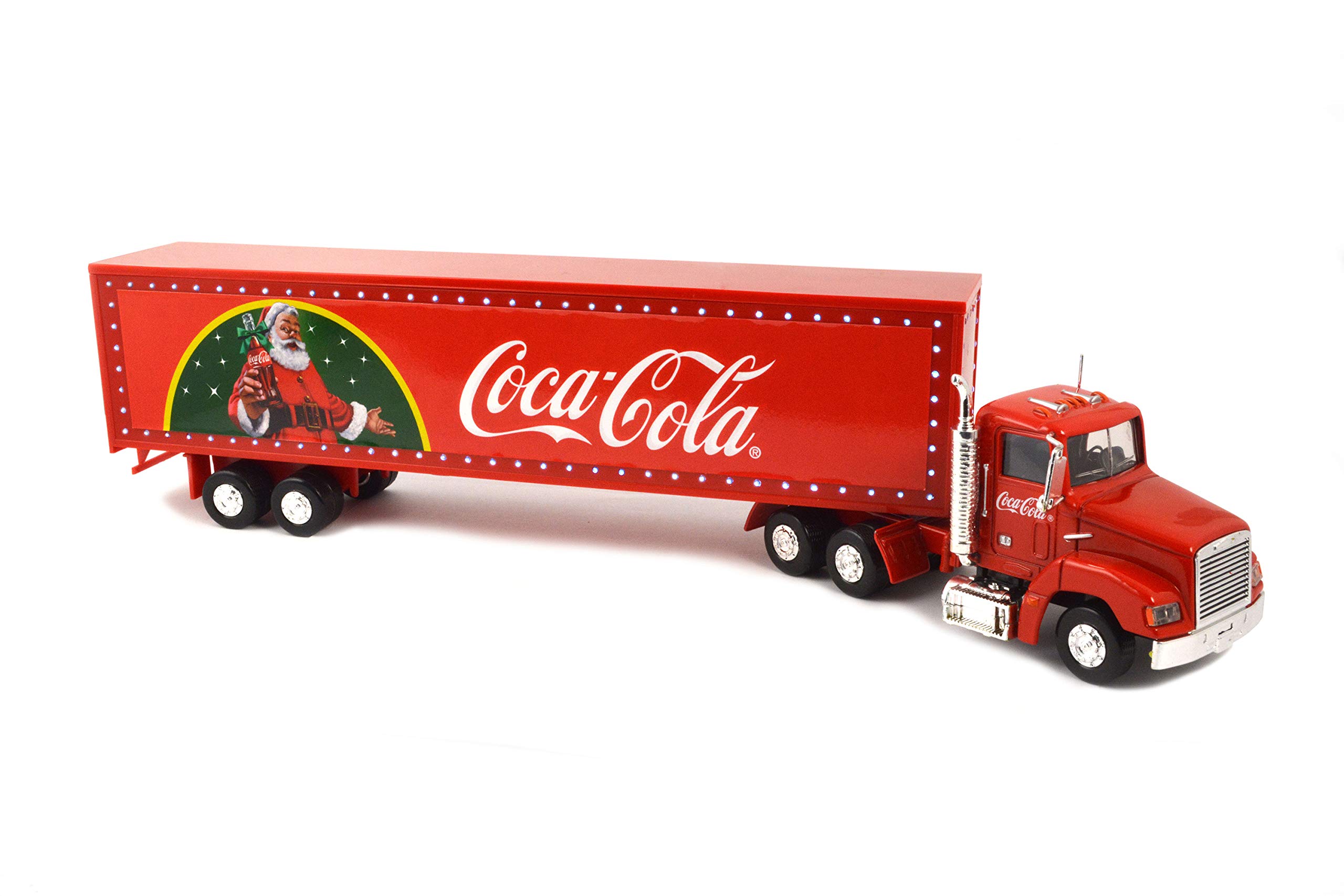 Coca Cola 443012 LED Christmas Light up Truck, Red